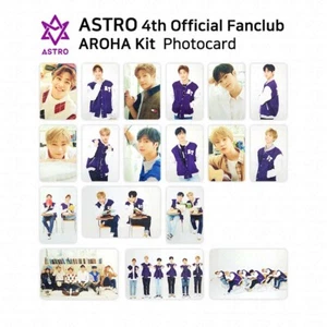 ASTRO 4th Official Fanclub AROHA Kit Photocard Photo Card Eunwoo Moonbin KPOP - Picture 1 of 38