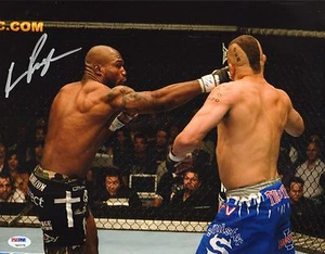 Quinton Rampage Jackson Signed 11x14 Photo PSA/DNA COA UFC 71 Chuck Liddell KO - Picture 1 of 2
