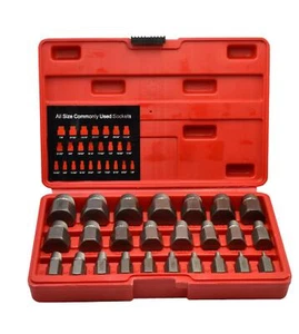 Kit de 25 piezas extractor de tornillos multi spline - Imagen 1 de 7