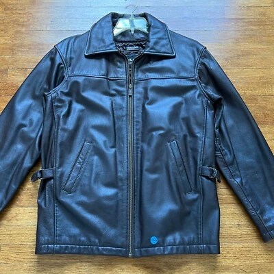 VTG Wilsons Leather Bomber Jacket Men S Supernatural Dean Winchester Moto Coat - Image 1 of 4