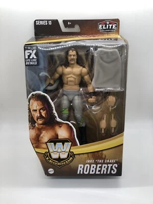 Pantalones Gris WWE Jake "The Snake" Roberts Elite W Legends Serie 13 Chase VARIANTE Foto 1 de 4