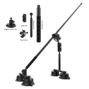 Kit de ventosa de montaje en coche para cámara de acción Insta360 ONE RS/X2/R/X/X3/X4/ONE/DJI - Imagen 1 de 12