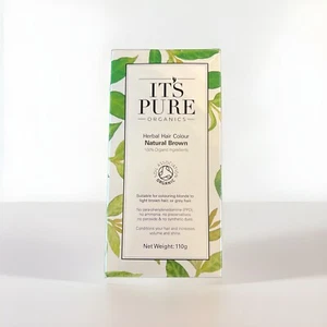 It's Pure Herbal Hair Colour Natural Brown 110g - Picture 1 of 3