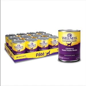 Wellness Complete Health Natural Wet Canned Dog Food 12.5-Ounce Can (Pack of 12) - Picture 1 of 9