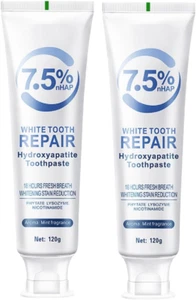 Hydroxyapatite Toothpaste for Enamel Protection and Tooth Strengthening,Hidroxia - Picture 1 of 12
