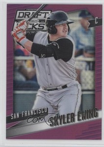 2014 Panini Prizm Perennial Draft Picks Purple Prizms /149 Skyler Ewing #62