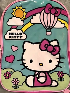 Sanrio Hello Kitty & Friends Kawaii Heißluftballon Park Fun Rucksack 15" Tasche - Bild 1 von 9