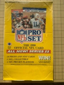 1990 PRO SET FOOTBALL SERIES TWO BOX - 36 ct. SEALED! - Picture 1 of 1
