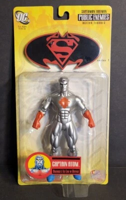 DC DIRECT SUPERMAN/BATMAN: PUBLIC ENEMIES CAPTAIN ATOM 2005 NEW - Image 1 of 3