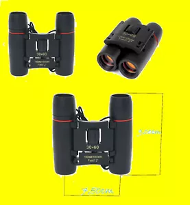 Fernglas Ferngläser Feldstecher Jagdfernglas Binocular 30 x 60 schwarz - Bild 1 von 1