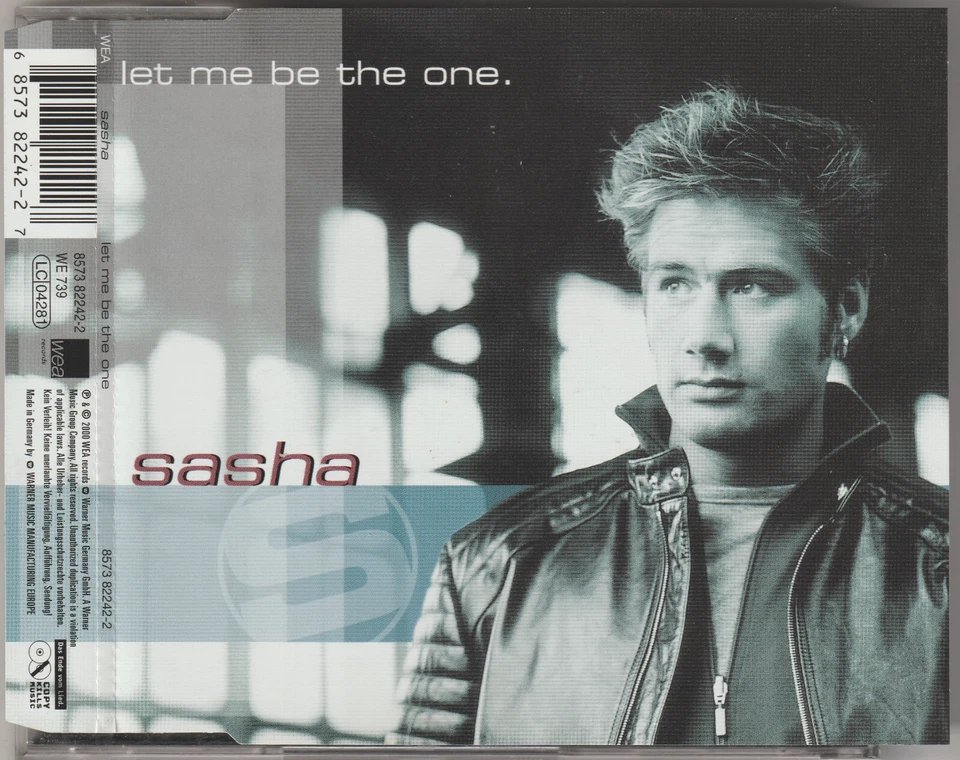 Sasha - Let me be the one (2000) [4 Track Maxi-CD] - Bild 1 von 2