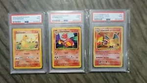 Mint charizard holo psa 9 XY, Charmander & Charmeleon 1999 Base Set PSA 9 - Picture 1 of 7