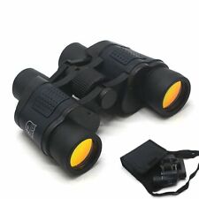 60x60 Compact Foldable Binoculars Roof Prism Pocket With Carry Case Camping