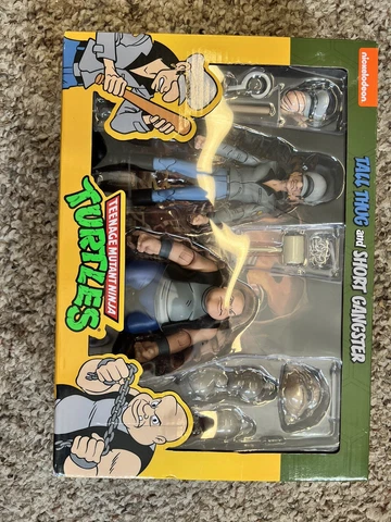 NECA TEENAGE MUTANT NINJA TURTLES TALL THUG & SHORT GANGSTER TARGET EXCLUSIVE! Cover