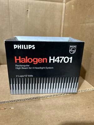 Philips H4701 галогенная фара 12 В 65 Вт дальний свет 2 выступа 12 В (SH0) - Изображение 1 из 4