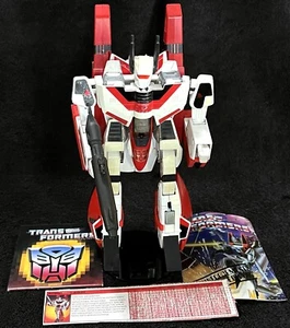 G1 1985 JETFIRE • 100% COMPLETE • TECH SPEC & BOOKLETS • VINTAGE G1 TRANSFORMERS - Picture 1 of 18