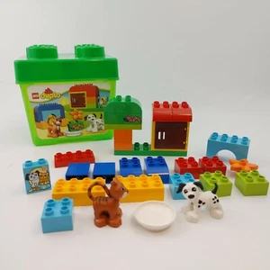 Lego DUPLO Juego de Regalo Todo en Uno (#10570) 100% Completo Perro Gato Mascotas Caja y Manual - Imagen 1 de 4
