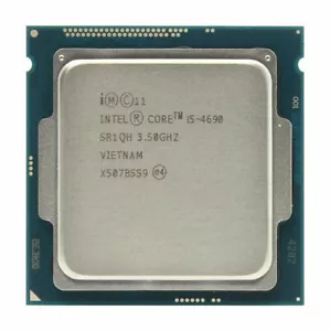 Intel Core i5-4690 CPU Quad-Core 3.5GHz 6M 84W SR1QH LGA 1150 Processors - Picture 1 of 1