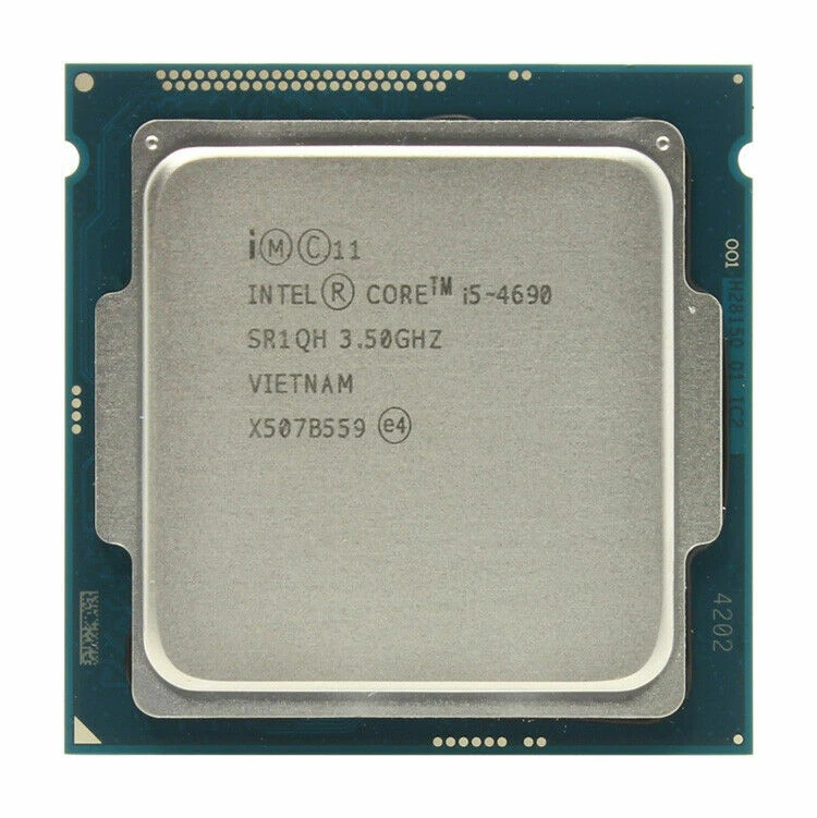 Intel Core i5-4690 CPU Quad-Core 3.5GHz 6M 84W SR1QH LGA 1150 Processors - Image 1 of 1