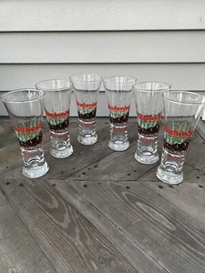 6 BUDWEISER LIMITED EDITION 1992 CLYDESDALES PILSNER BEER GLASSES 12 OZ Vintage - Picture 1 of 4