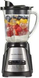 Hamilton Beach Power Elite Wave Action Blender For Shakes Smoothies 40 Oz Glass - Picture 1 of 6