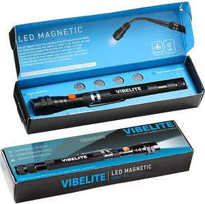 VIBELITE Magnet 3 LED Magnetic Pickup tool Telescoping Flexible Extensible Le... - Picture 1 of 7