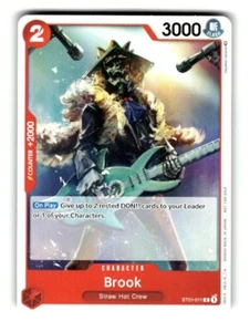 One Piece Card Game Brook Tournament Pack Vol. 4 ST01-011 Promo - Picture 1 of 4