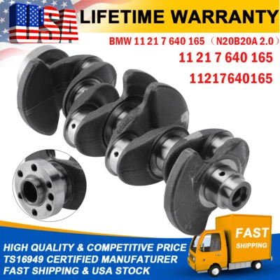 Cigüeñal motor nuevo N20 B20A 2.0 11217640165 para BMW X3 X4 220i 320i 328i 428i Foto 1 de 4