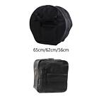 Drum Bag Drum Storage Case Durable Black 600D Oxford Cloth