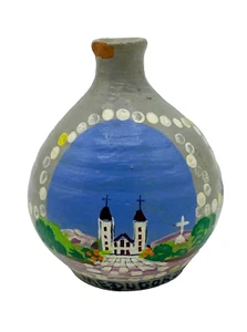 Medjugorje Katholisches Heiligtum Mini Keramik Souvenir - Handarbeit Volkskunst - Bild 1 von 5