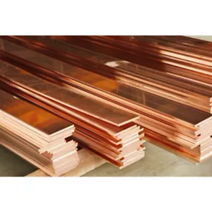 1pcs 99.9% Copper Cu Metal Flat Bar Copper Strip Copper Plate Thick 1.5 - 12mm - Picture 1 of 7