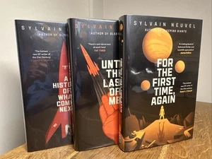 Take Them to the Stars Trilogy by Sylvain Neuvel SIGNED & NUMBERED UK 1/1 HB Set - Picture 1 of 13