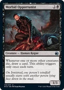 MTG Morbid Opportunist - MID Innistrad: Midnight Hunt NM - Picture 1 of 1