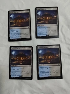 Treno, Dark City Final Fantasy Regular Magic The Gathering X 4 - Imagen 1 de 2