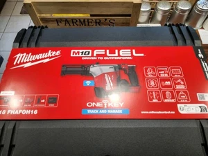 MILWAUKEE M18 FUEL FHAFOH16-302X 16MM SDS+ HAMMER DRILL WITH INTEGRATED DUST EXT - Picture 1 of 10
