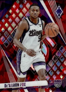 2023-24 Panini Phoenix #90 De'Aaron Fox Phoenix Red Ice - Picture 1 of 2