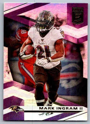 2020 Panini Mosaic Mark Ingram II Baltimore Ravens #20 - Image 1 of 2