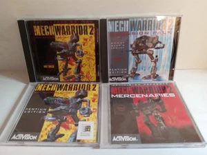 MECHWARRIOR 2 + BATTLEPACK EDITION + GHOST BEAR LEGACY + MERCENARIES ~ 4 PC SPIELE - Bild 1 von 13