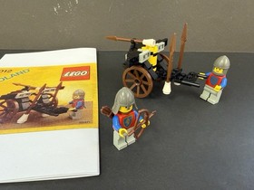 Lego Siege Cart 6012 100% Complete Castle Lion Knights Vintage