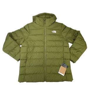 The North Face Aconcagua Forest Olive Full Zip Insulated Jacket Men's Size Large - Picture 1 of 3