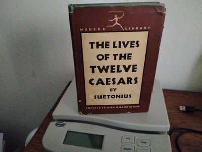The Lives of the Twelve Caesars by Suetonius Modern Library Edition 1931 - Image 1 of 4