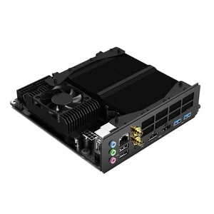 Minisforum BD790i X3D - Ryzen 9 7945HX3D, Radeon 610M - Mini ITX Mainboard - Bild 1 von 6
