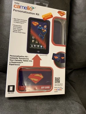 New In Box Vivta Camelio Personaliztion Kit Super Man With App Card - Image 1 of 4