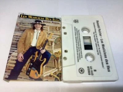 RONALD POIRIER Audio Cassette Tape LES MUSICIENS DES ILES Canada UA-1043 - Image 1 of 4