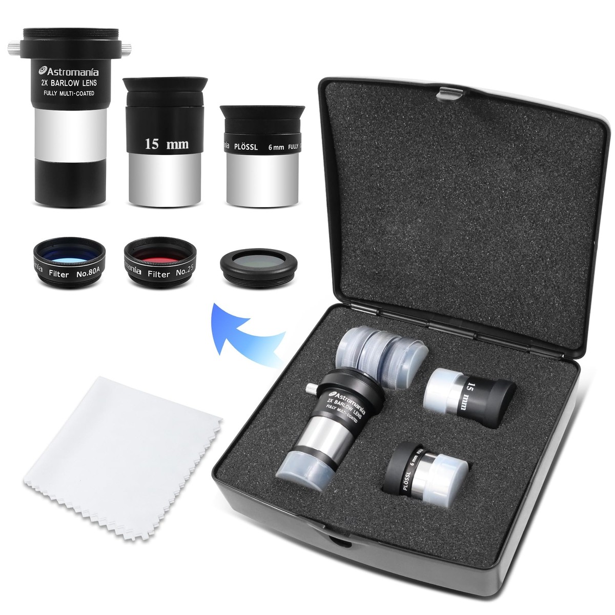 Celestron Telescope Accessories Telescope Eyepiece Set Astromania