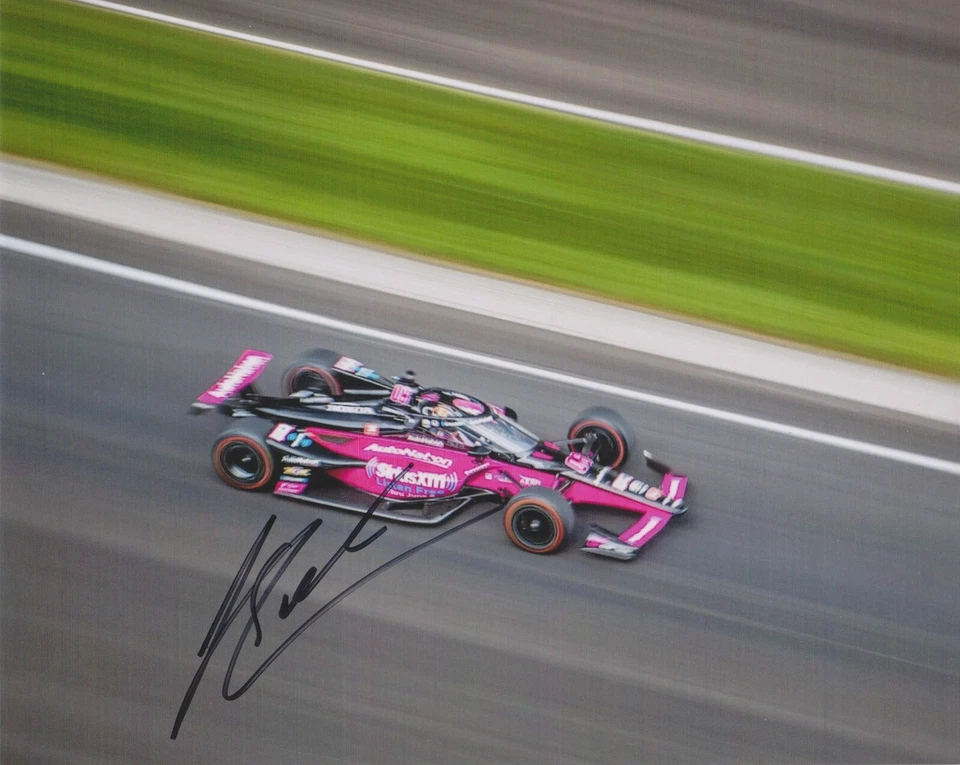 4-Time Champ HELIO CASTRONEVES Indianapolis 500 Auto Race WINNER 8 X 10 SIGNED b - Image 1 of 1