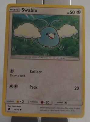 103PK56 - Swablu - 56/70 - Dragon Majesty - Common  - Image 1 of 2