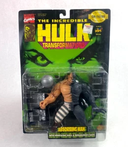 Figura de acción Absorbing Man Incredible Hulk Transformations nueva Toybiz 1997 - Imagen 1 de 2
