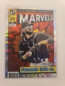 2022 Donruss Marvels Insert Fernando Tatis Jr. #M-2 23/349 (Jersey #) Padres - Picture 1 of 2