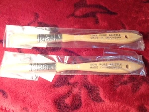Neu 100 % reine Borsten Pinsel 1/2" Pinsel Made in Indonesia - Bild 1 von 9